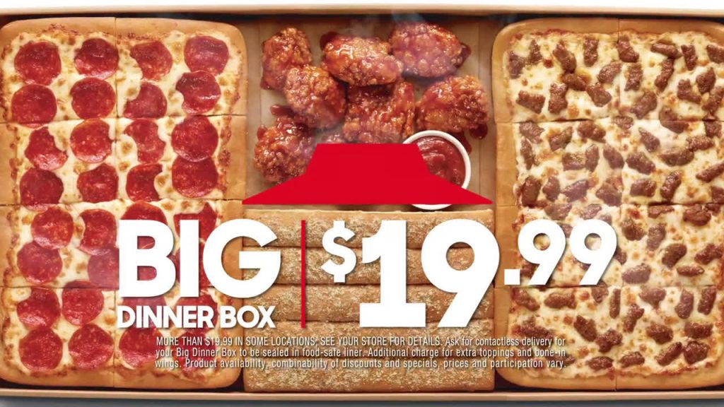 Pizza Hut Dinner Box