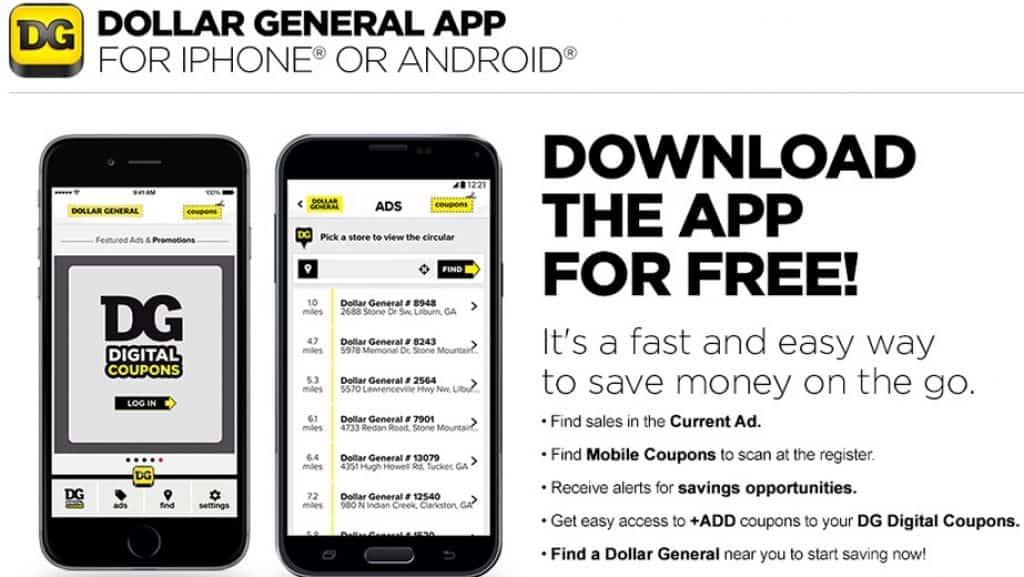 dollar general App