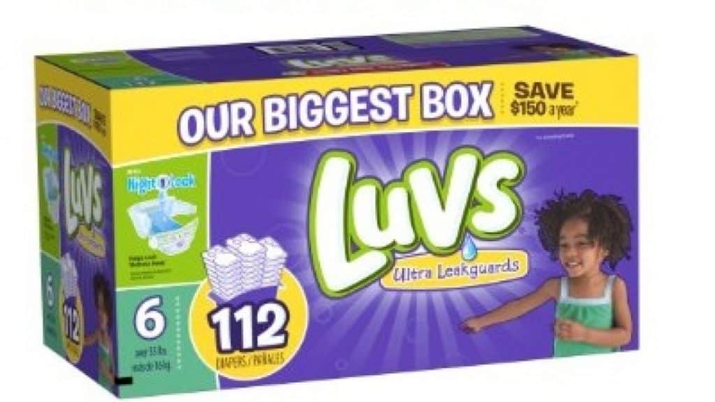 Luvs Box Diapers