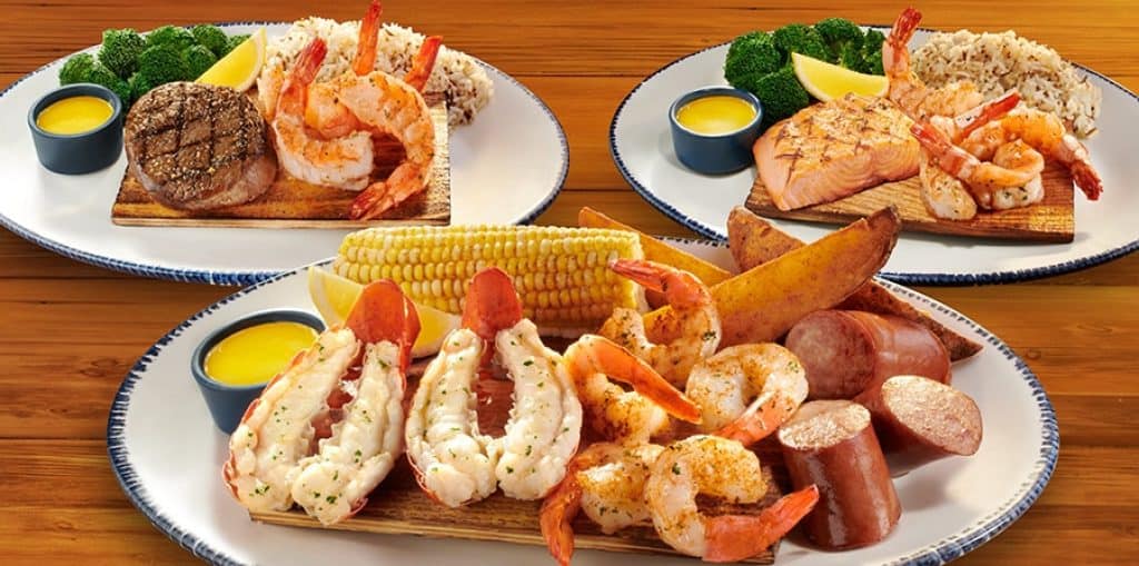 red lobster menu